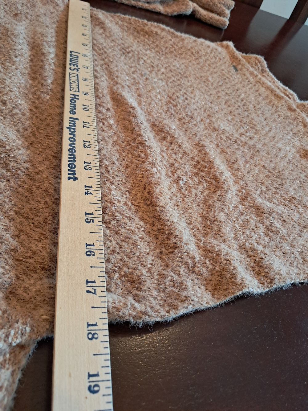Hollister Women's V-Neck Sweater in Taupe Brown - Picture 6 of 6
